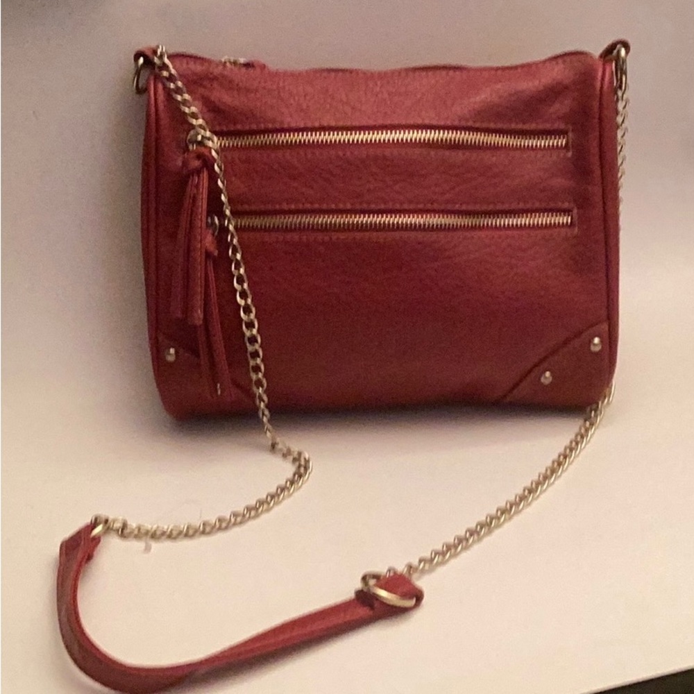 Woman’s Red Crossbody Handbag